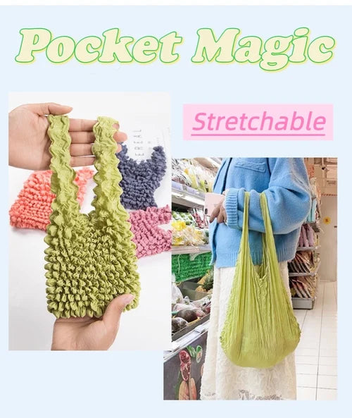 🔥HOT SALE🔥Magic stretch bag pleated bag（50%OFF）