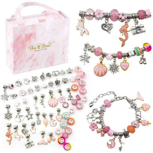 🔥2022 TOP 1 TRENDING🔥DIY Charm Crystal Bracelet Kit