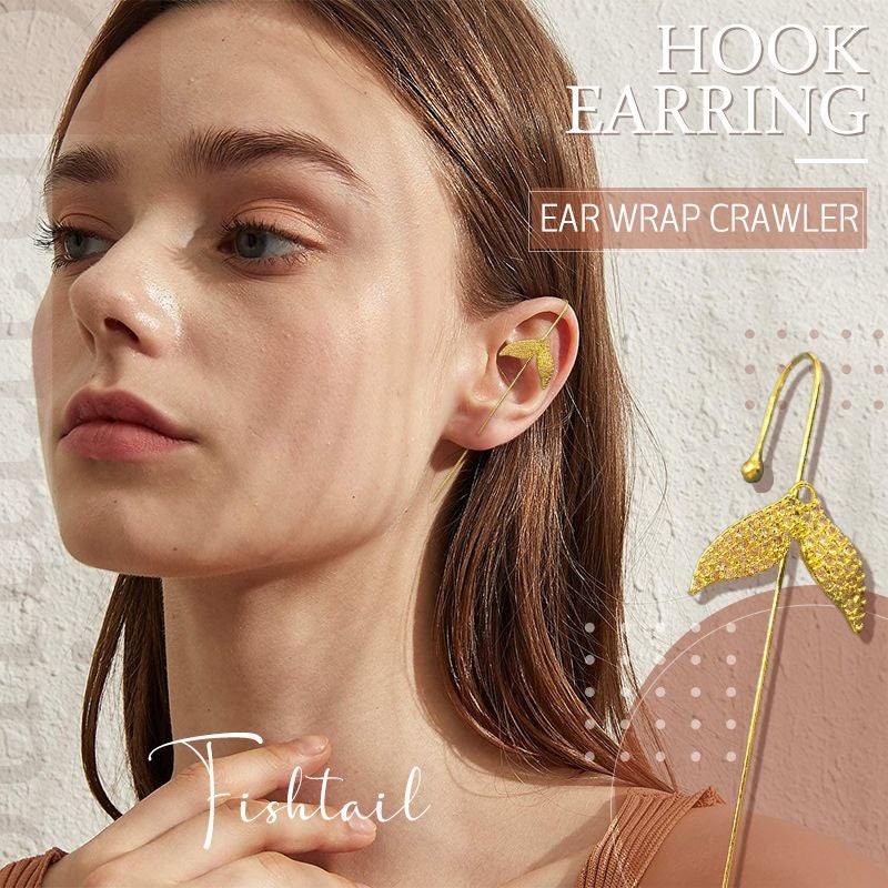 Ear Wrap Crawler Hook Earring