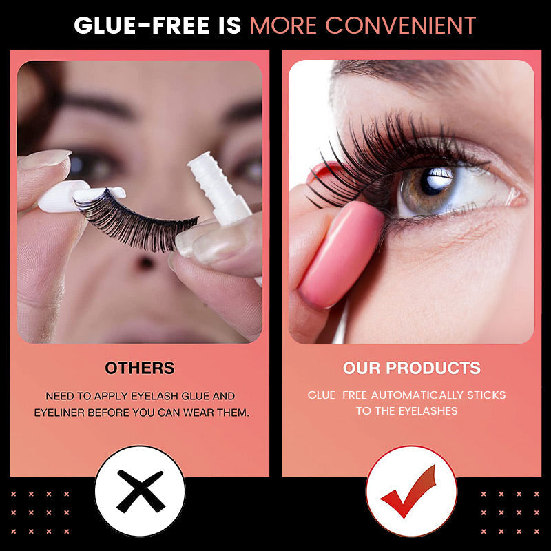 ✨BUY 1 GET 1 FREE✨Waterproof & Reusable Self-Adhesive Eyelashes