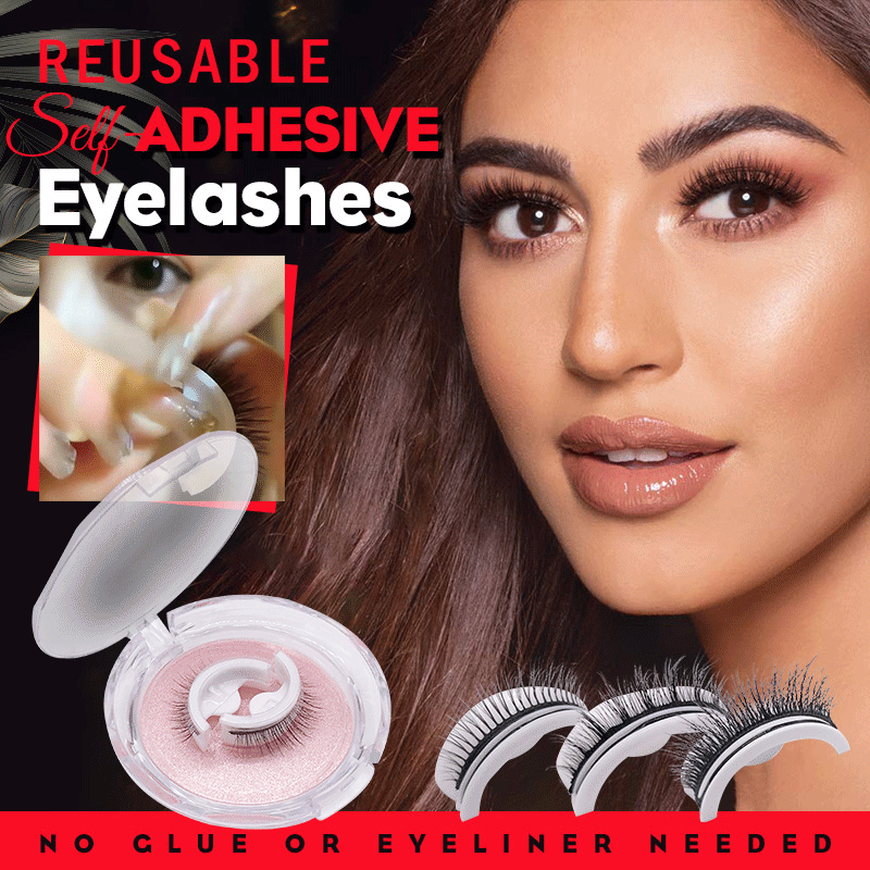 ✨BUY 1 GET 1 FREE✨Waterproof & Reusable Self-Adhesive Eyelashes