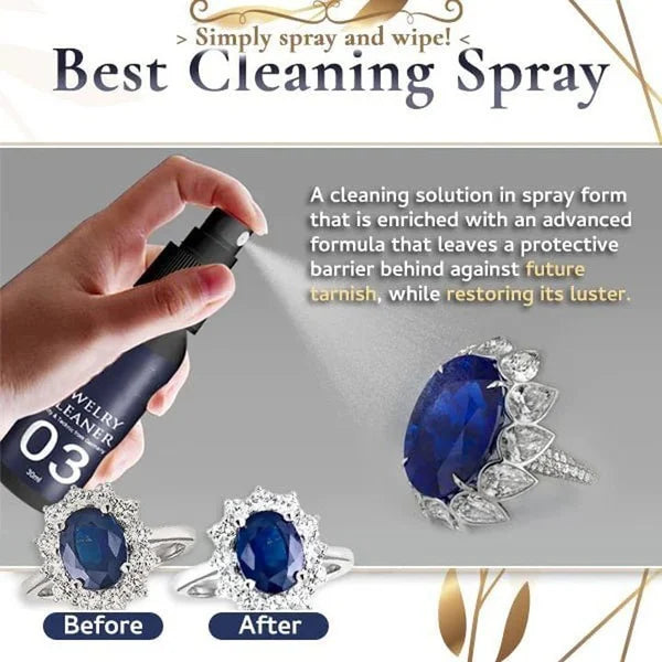 Diamond-shine Jewelry Cleaner Spray（50%OFF）