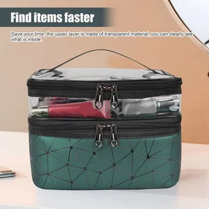🔥Hot Sale🔥Double-layer Cosmetic Bag（50%OFF）