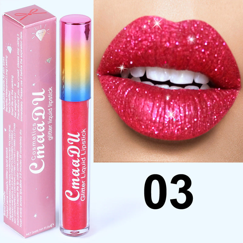 🔥Hot Sale🔥Glitter Fashion Lip Gloss (6 Colors)