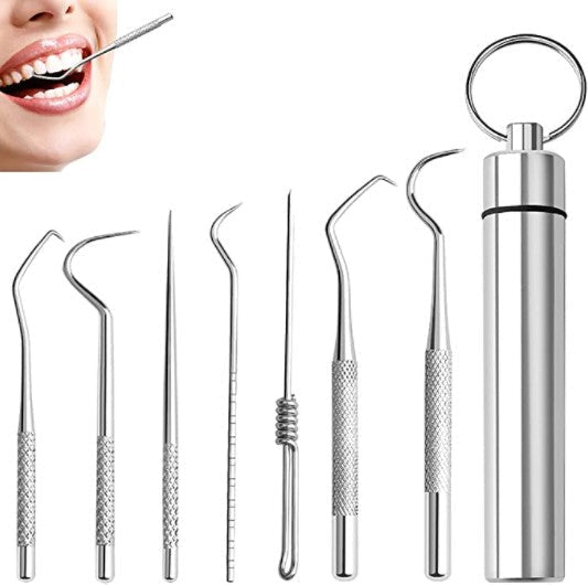 🔥Hot Sale🔥 Stainless Steel Toothpick Set