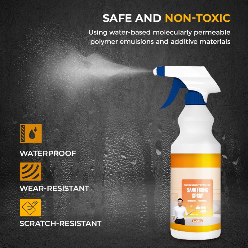 Sand Fixing Agent Wall Protection Spray（50%OFF）