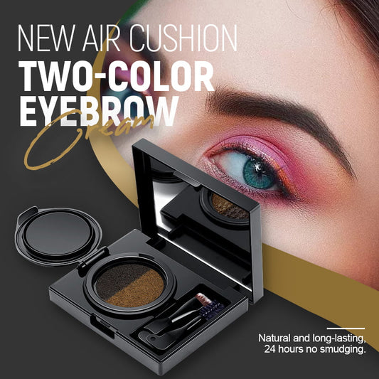 New Air Cushion Two-color Eyebrow Cream（50% OFF）