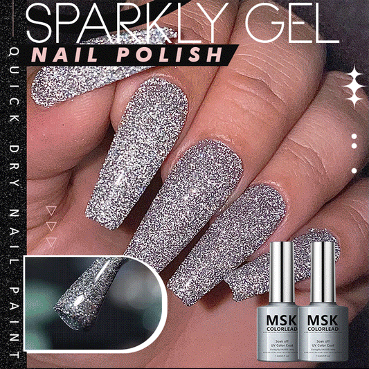 Sparkly Gel Nail Polish