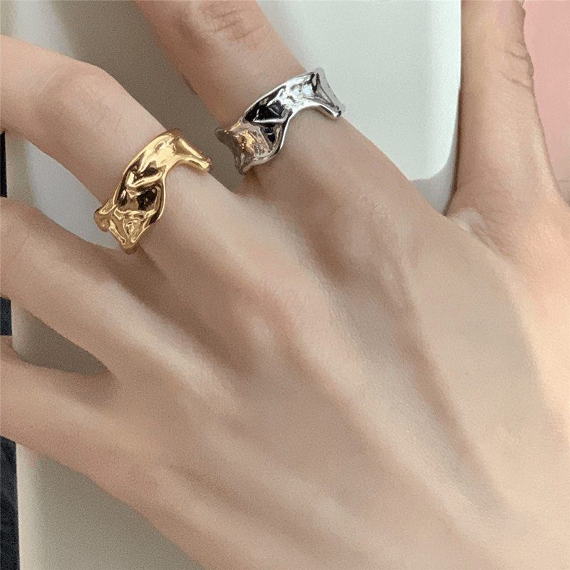 Gold Creative Adjustable Open Ring