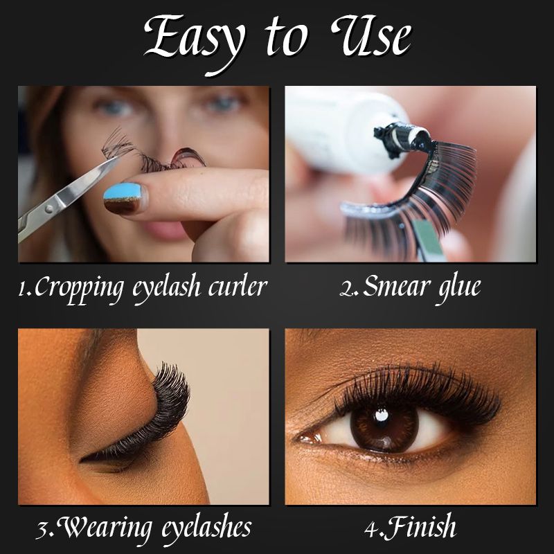 DIY Cluster Eyelash Lash Ribbon（50% OFF）